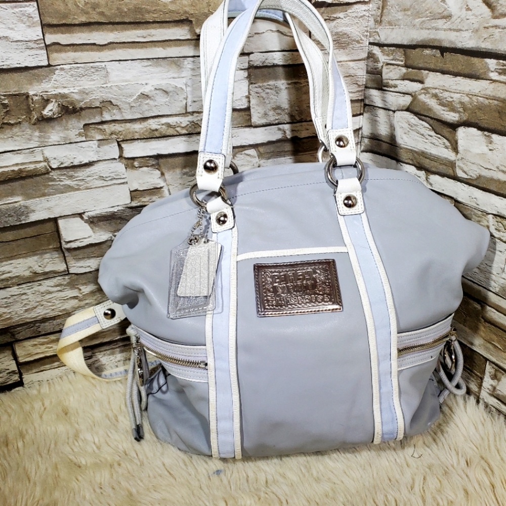 SOLD Coach Poppy Two Way Tote